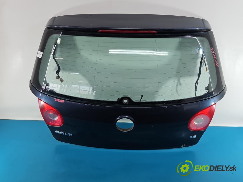 Vw Golf V 2003-2009 1.6 SR BGU 102 HP manual 75 kW 1595 cm3 5- zadna kufor  (Kapota zadná (kufor))