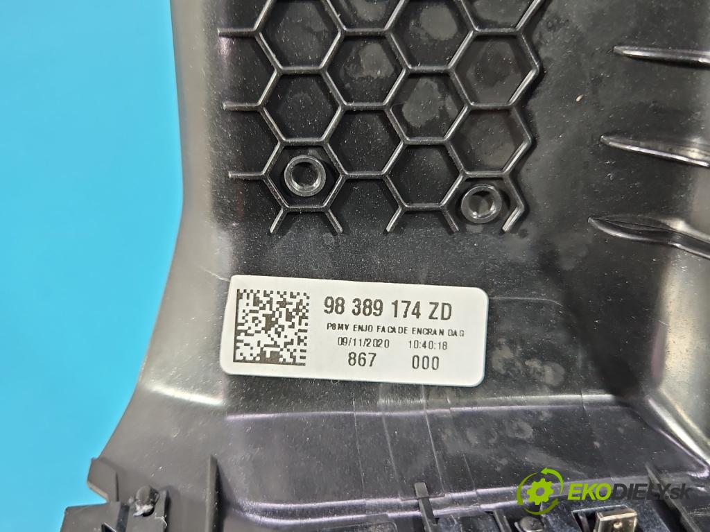 Peugeot 5008 II 2017-2024 1.5 hdi 131 HP automatic 96 kW 1499 cm3 5- kryt plast 98389174ZD