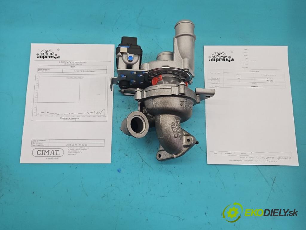 Ford Mondeo Mk4 2007-2014 1.8 tdci 101 hp manual 74 kW 1799 cm3 5- Turbodmychadlo repasováno 763647-19