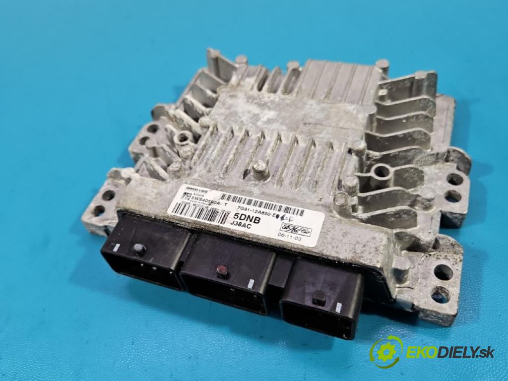 Ford Mondeo Mk4 2007-2014 1.8 tdci 101 hp manual 74 kW 1799 cm3 5- řídící jednotka motoru 7G91-12A650-EB