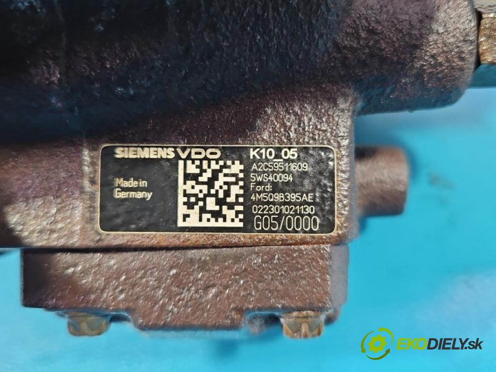 Ford Mondeo Mk4 2007-2014 1.8 tdci 101 HP manual 74 kW 1799 cm3 5- čerpadlo vstrekovacia 4M5Q9B395AE (Vstrekovacie čerpadlo)