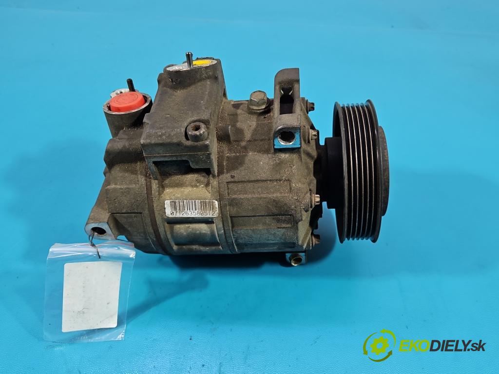 Vw Golf V 2003-2009 1.6 SR BGU 102 hp manual 75 kW 1595 cm3 5- Kompresor: klíma 1K0820803L (Kompresor klimatizace)