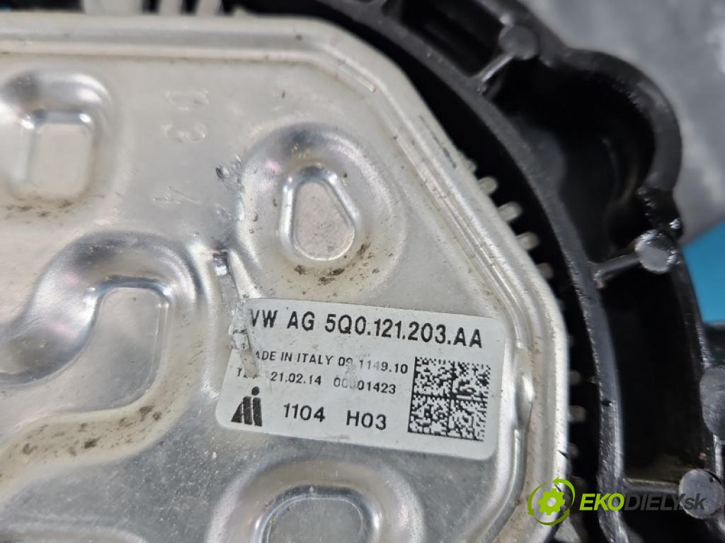 Vw Golf VII 2012-2020 1.4 TSI 140 hp manual 103 kW 1395 cm3 5- ventilátor chladič 5Q0121203AA