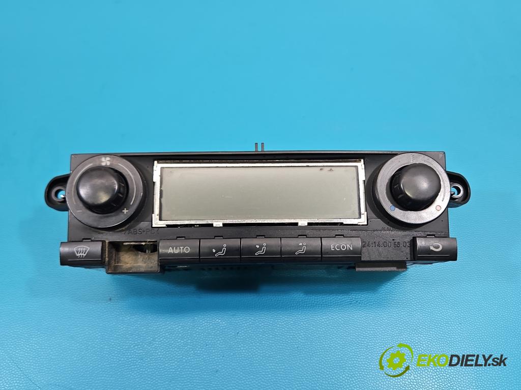 Seat Ibiza III 6L 2002-2008 1.4 tdi 75 hp manual 55 kW 1422 cm3 3- palubní deska panel topení 6L0820043B