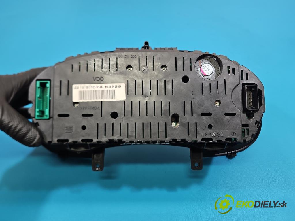 Seat Ibiza III 6L 2002-2008 1.4 tdi 75 hp manual 55 kW 1422 cm3 3- Přístrojová deska W06L0920820J (Přístrojová deska)