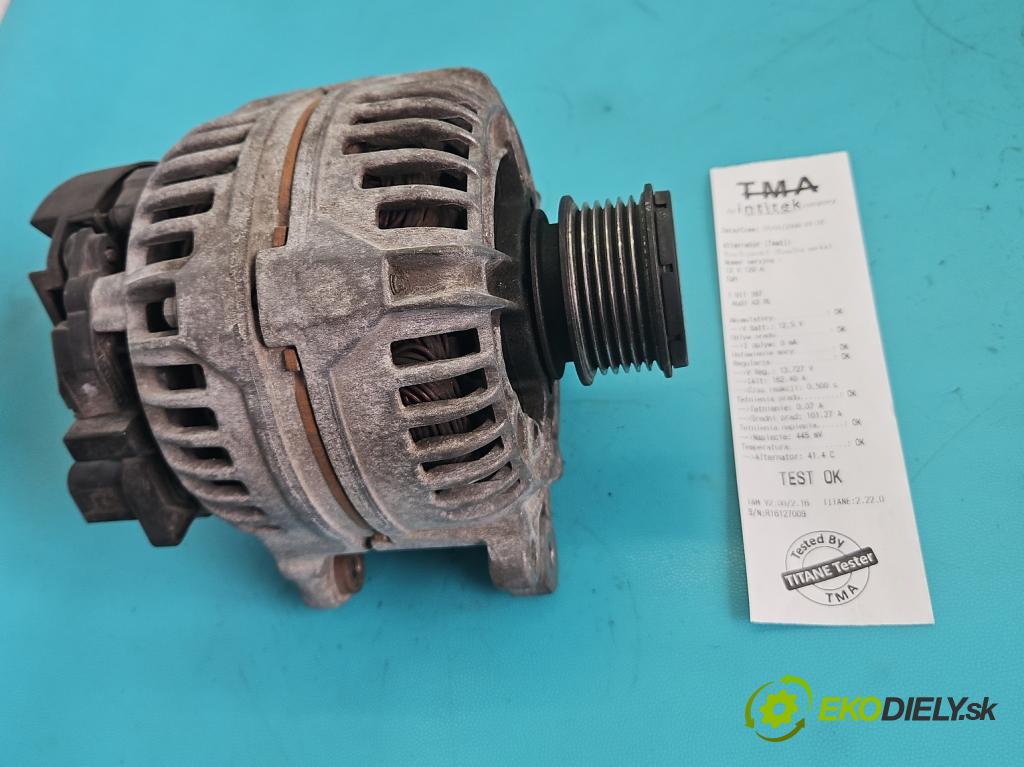 Audi A3 8L 1996-2003 1.6 8v 101 hp manual 74 kW 1595 cm3 5- Alternator 028903028E (Alternátor)