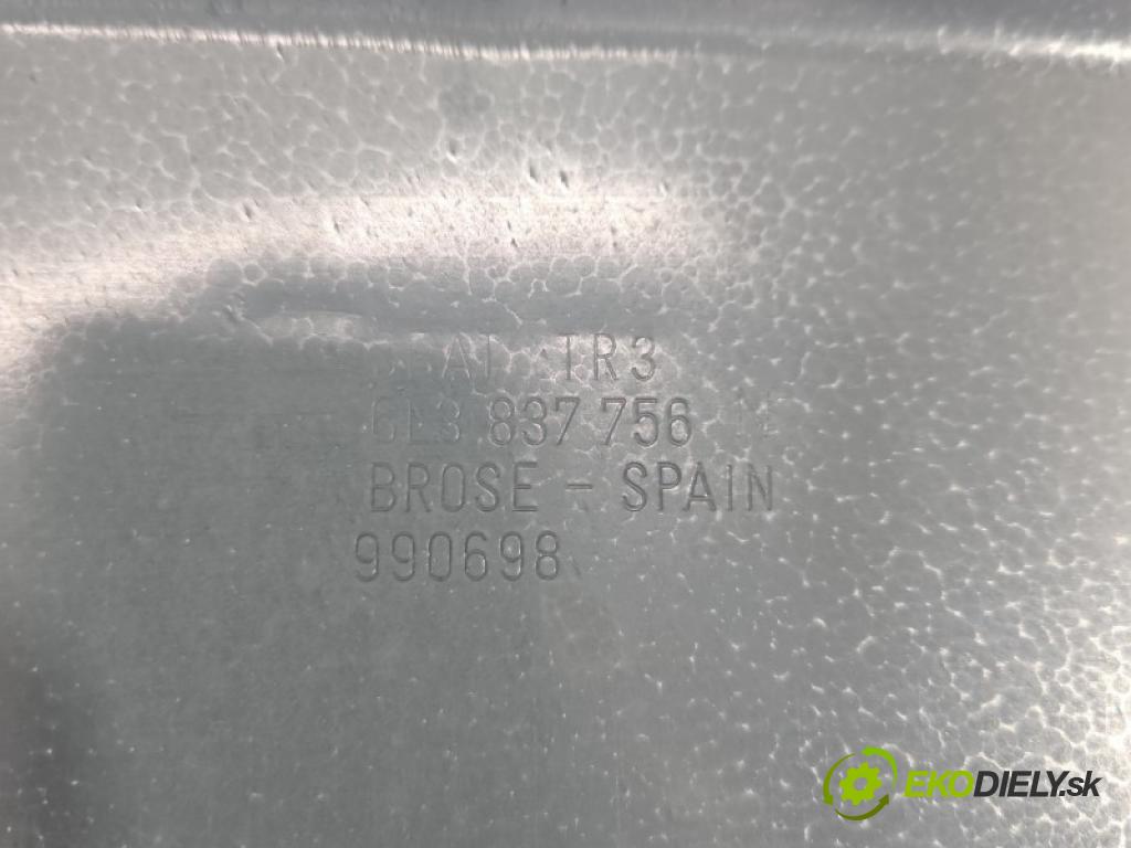 Seat Ibiza III 6L 2002-2008 1.4 tdi 75 HP manual 55 kW 1422 cm3 3- mechanizmus okna predné pravý 6L3837752BR
