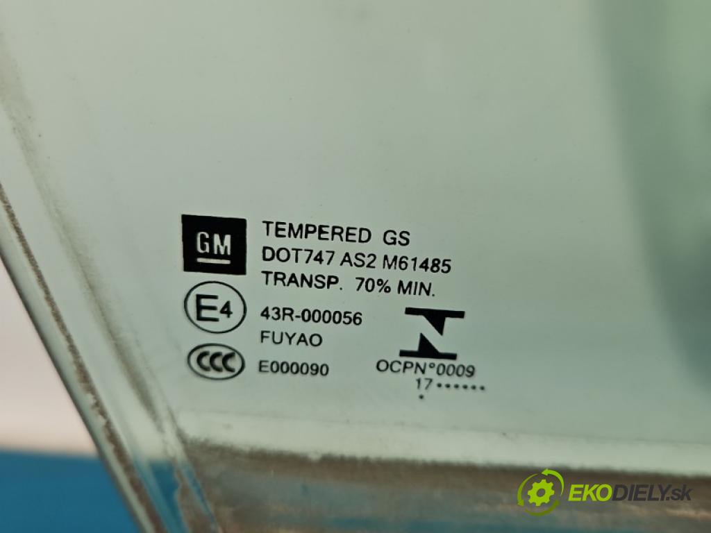 Opel Insignia B 2017-2022 2.0 CDTI 170 hp manual 125 kW 1956 cm3 5- sklo dveře přední pravé