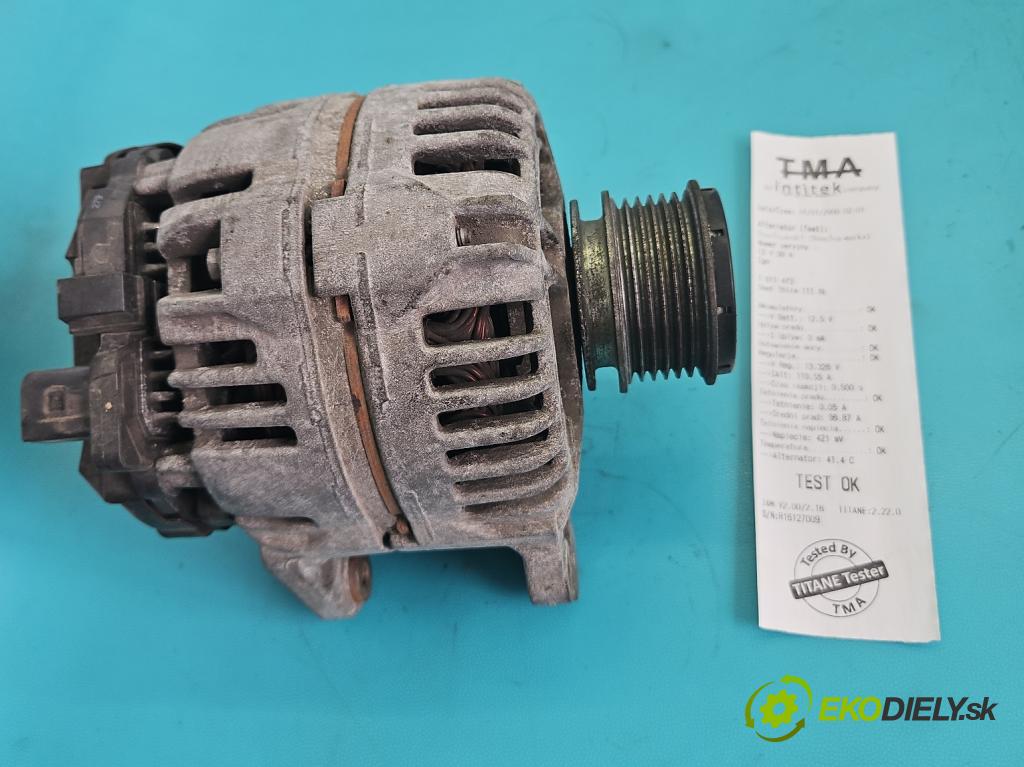 Seat Ibiza III 6L 2002-2008 1.4 tdi 75 HP manual 55 kW 1422 cm3 3- Alternator 045903023 (Alternátor)