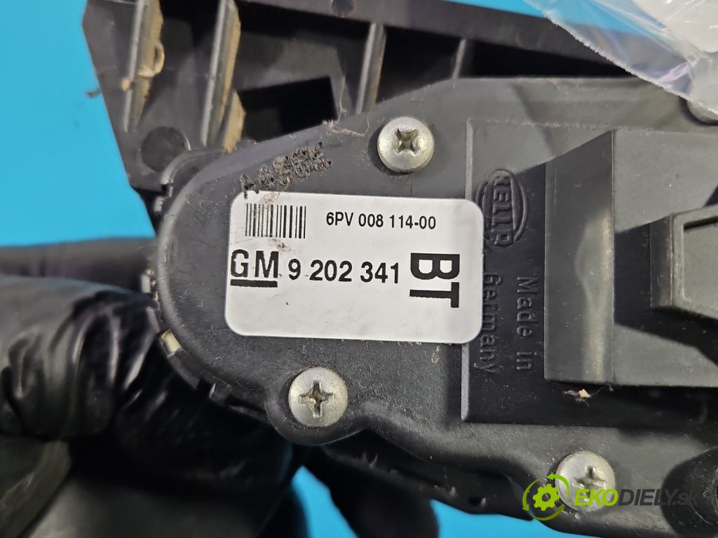 Opel Zafira B 2005-2014 1.9 cdti 120 hp manual 88 kW 1910 cm3 5- pedal plyn: potenciometr: 9202341BT