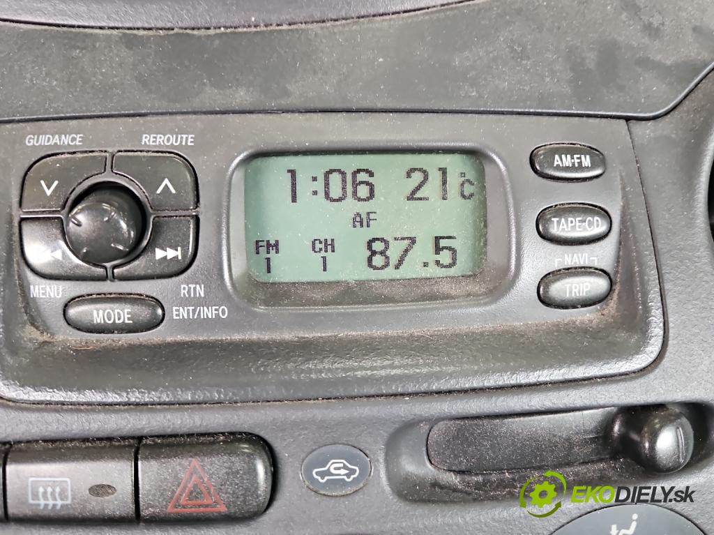 Toyota Yaris I 1999-2005 1.3 vvti 86 HP manual 63 kW 1299 cm3 3- Radio originál 86110-52021