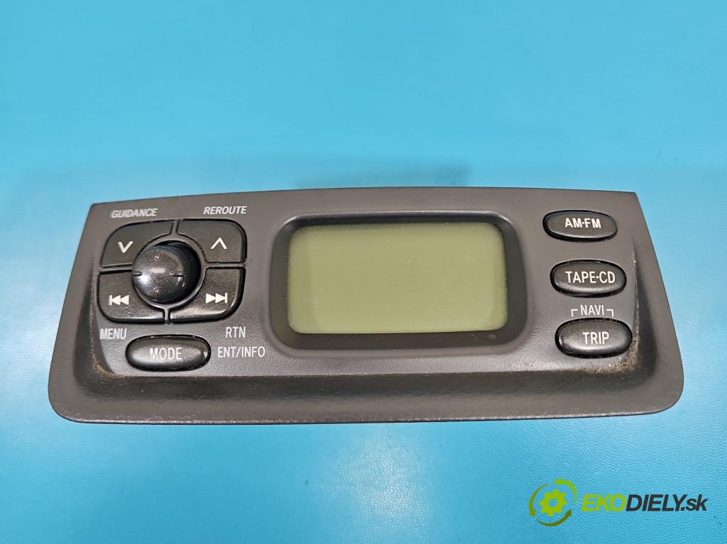 Toyota Yaris I 1999-2005 1.3 vvti 86 HP manual 63 kW 1299 cm3 3- Radio originál 86110-52021