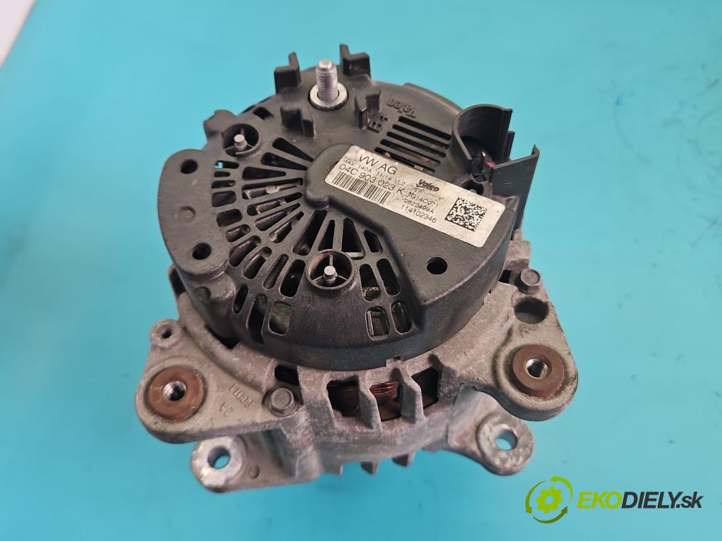 Vw Golf VII 2012-2020 1.4 TSI 140 HP manual 103 kW 1395 cm3 5- Alternator 04C903023K (Alternátor)