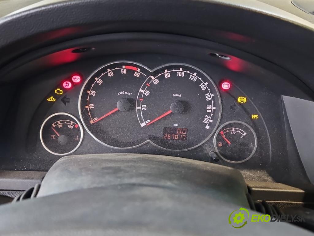 Opel Meriva A 2002-2010 1.7 cdti 101 hp manual 74 kW 1686 cm3 5- řídící jednotka motoru 8980003221