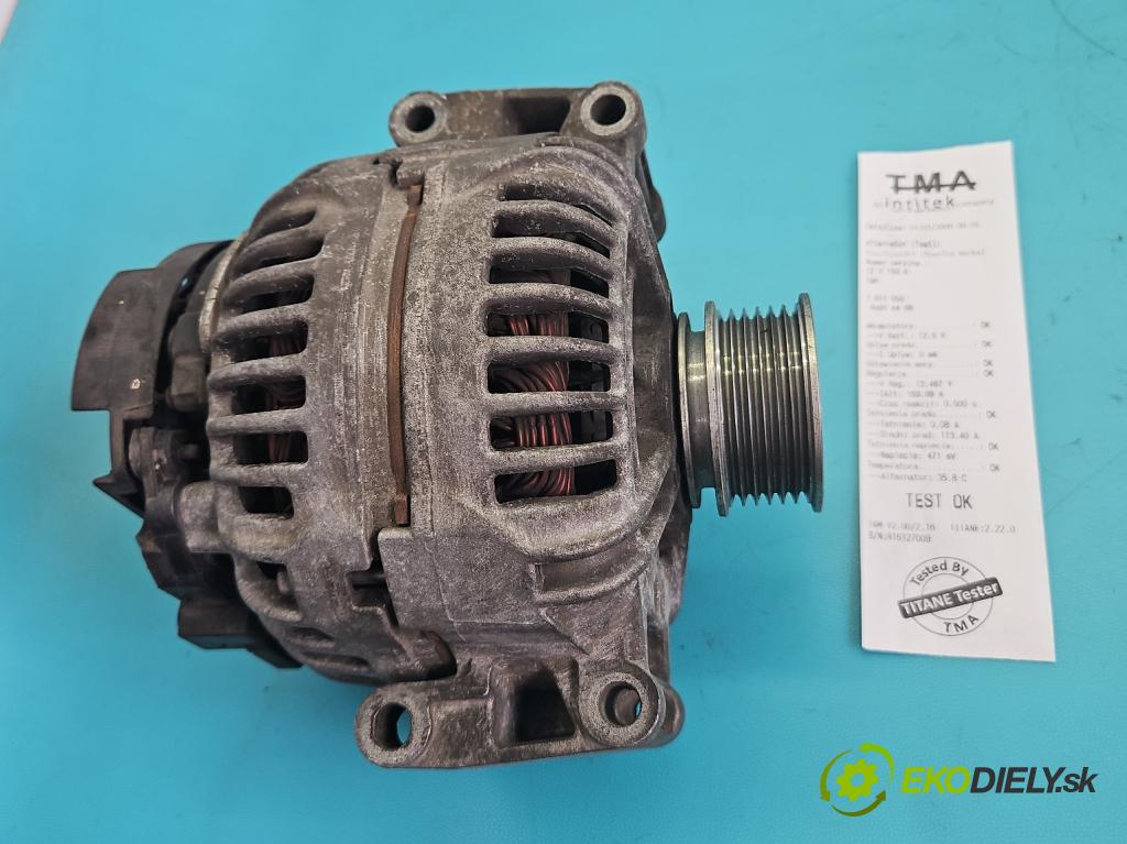 Audi A4 B6 2000-2004 2.0 20V 131 hp manual 96 kW 1984 cm3 4- Alternator 06B903016Q (Alternátor)