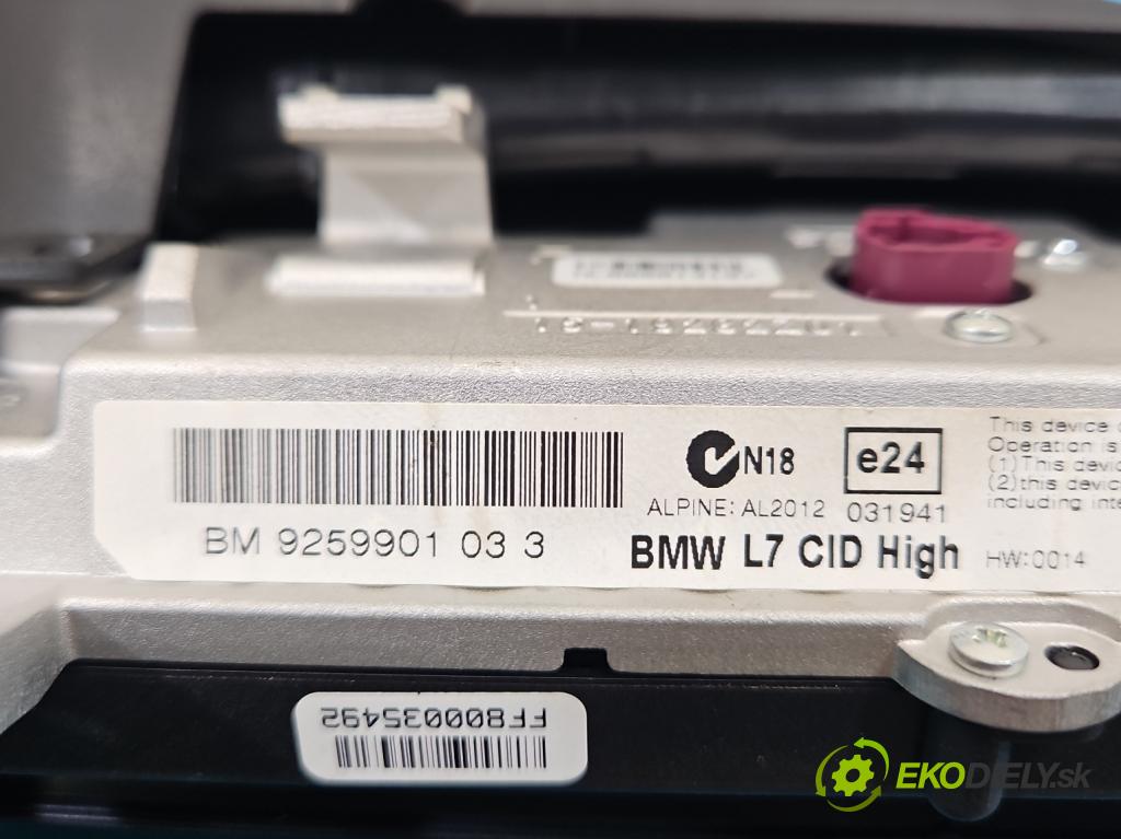 Bmw 1 F20 2011-2019 2.0d 184hp manual 135 kW 1995 cm3 5- Zobrazit: 9259901 (Prístrojová doska)