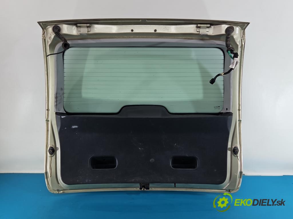Opel Meriva A 2002-2010 1.7 cdti 101 hp manual 74 kW 1686 cm3 5- zadní kufrové dveře  (Zadní kapota (kufr))