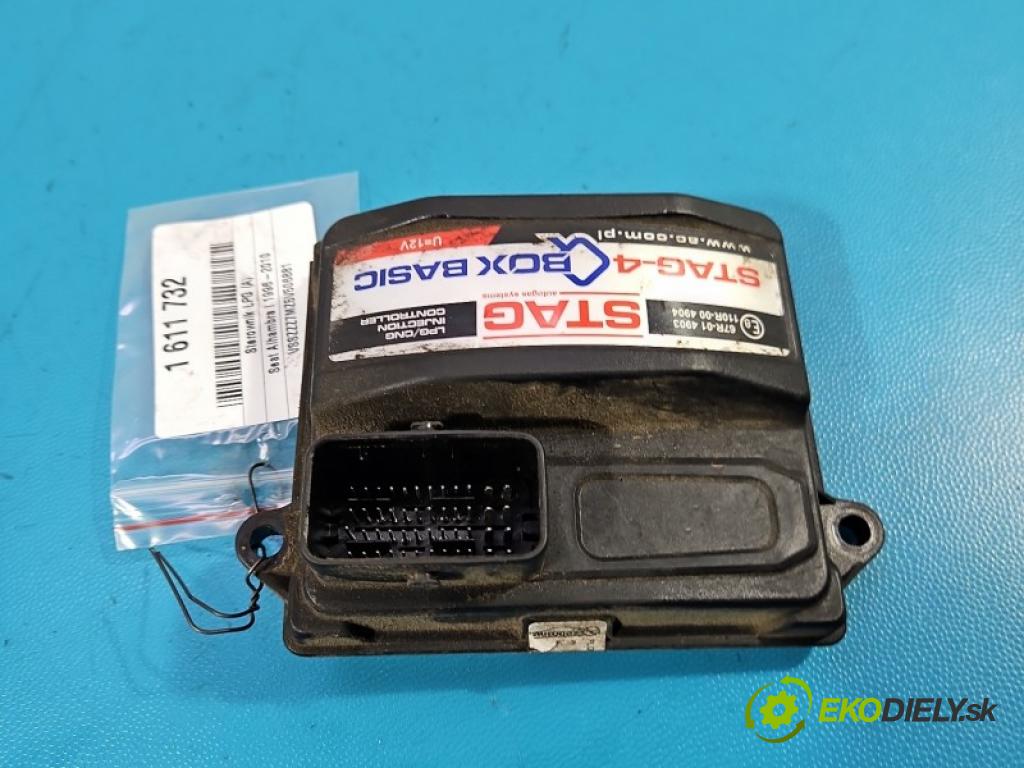 Seat Alhambra I 1996-2010 2.0 8V 116 hp manual 85 kW 1984 cm3 5- řídící jednotka LPG STAG 4 QBOX BASIC