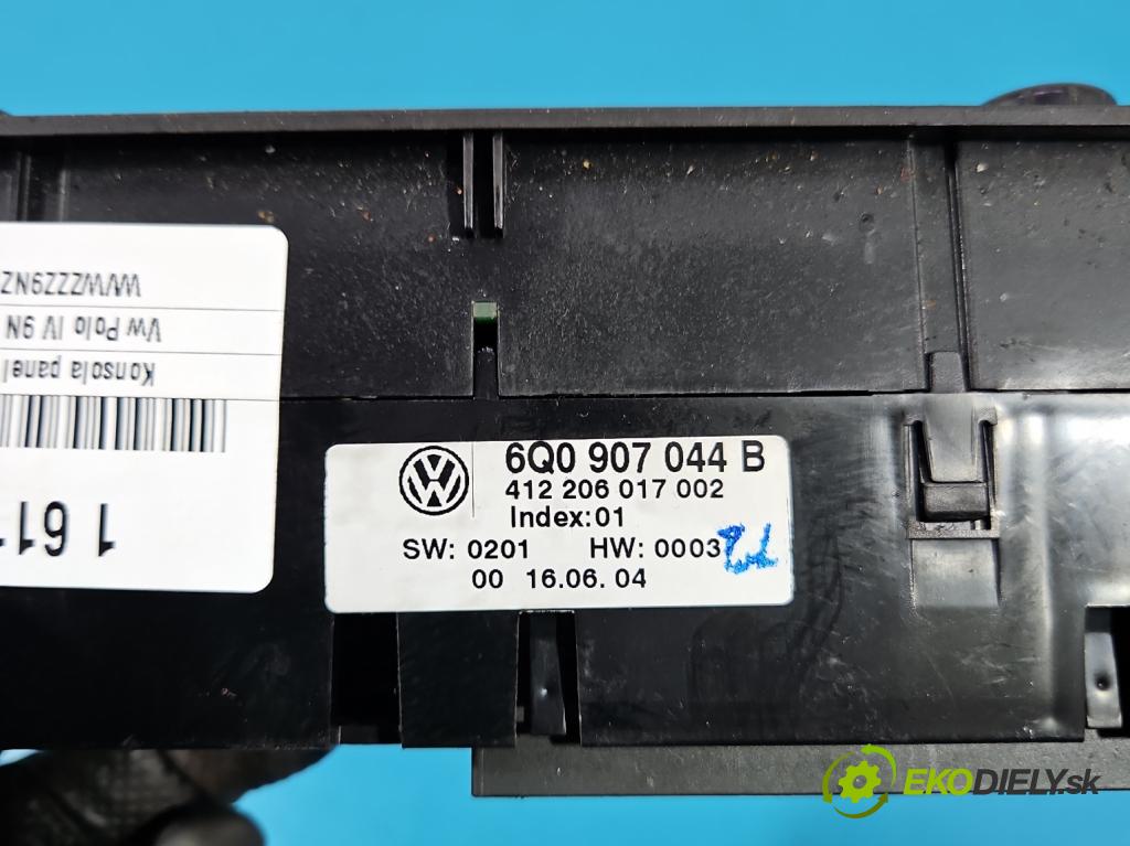 Vw Polo IV 9N 2001-2009 1.4 tdi 75 HP manual 55 kW 1422 cm3 3- panel kúrenia 6Q0907044B