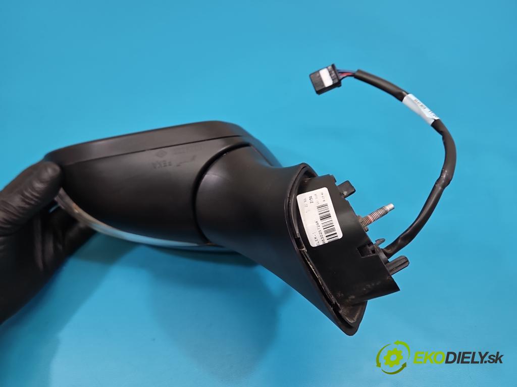Renault Clio IV 2012-2020 1.5 dci 90 HP manual 66 kW 1461 cm3 5- zrkadlo ľavé 963025724R (Kľučka dverí ostatné)