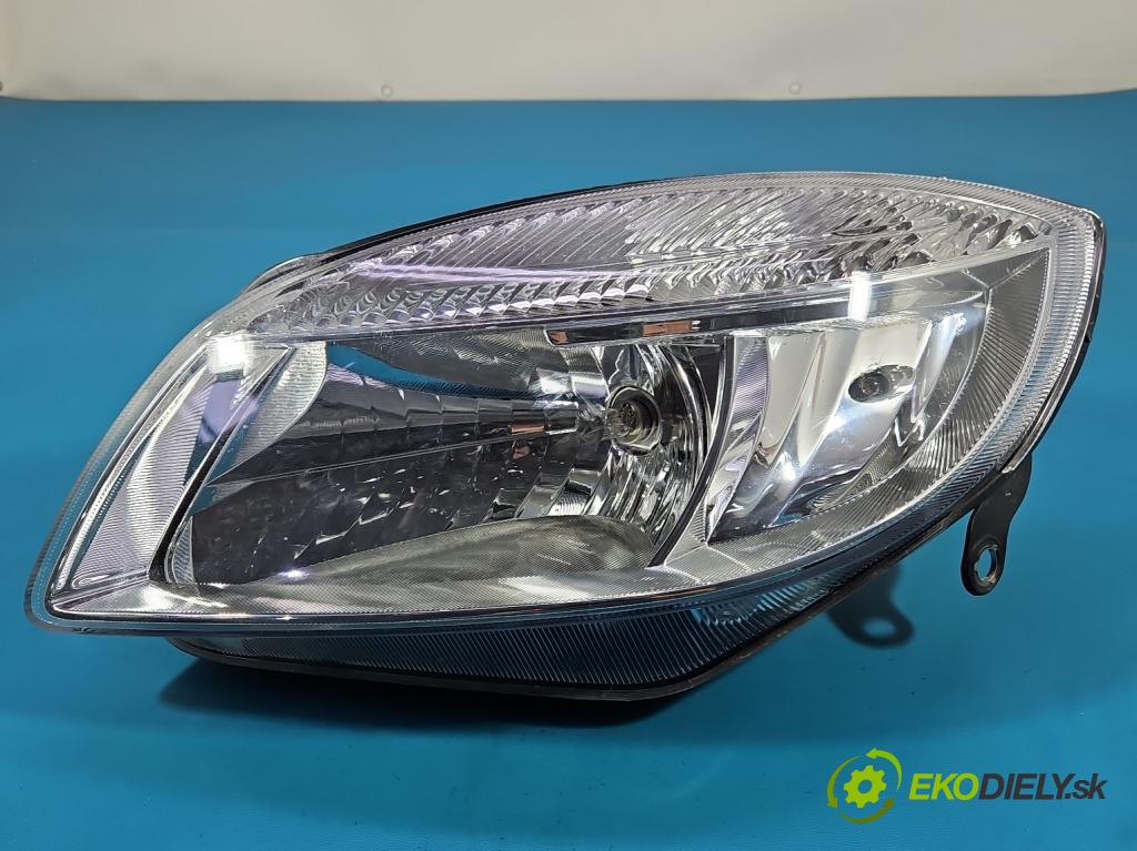 Skoda Fabia II 2007-2014 1.4 16V 86 HP manual 63 kW 1390 cm3 5- Reflektor: ľavý  (Kľučka dverí ostatné)