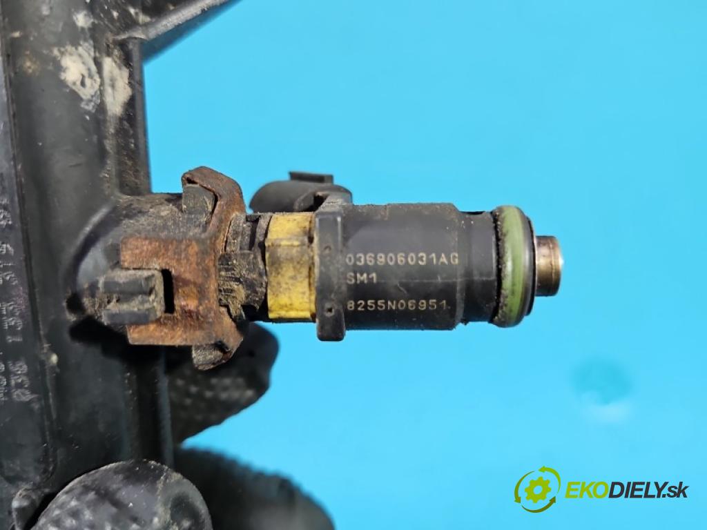 Skoda Fabia II 2007-2014 1.4 16V 86 HP manual 63 kW 1390 cm3 5- vstrek benzín 03613320