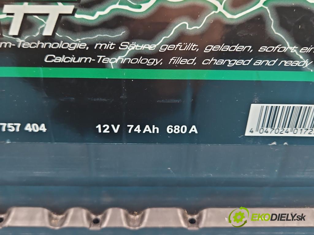 Opel Zafira B 2005-2014 1.9 cdti 120 hp manual 88 kW 1910 cm3 5- Akumulator automobilový