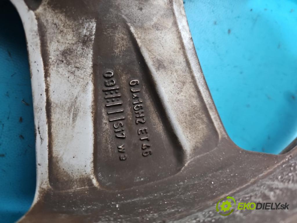 Mercedes B W245 2005-2011 2.0 16v 116 hp manual 85 kW 2034 cm3 5- Felga hliník 16" komplet A1694012202