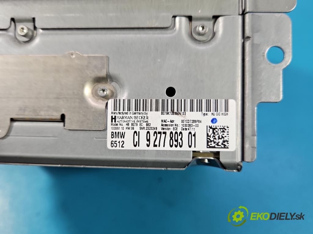 Bmw 1 F20 2011-2019 2.0d 184 hp manual 135 kW 1995 cm3 5- Radio továrna: 9277893