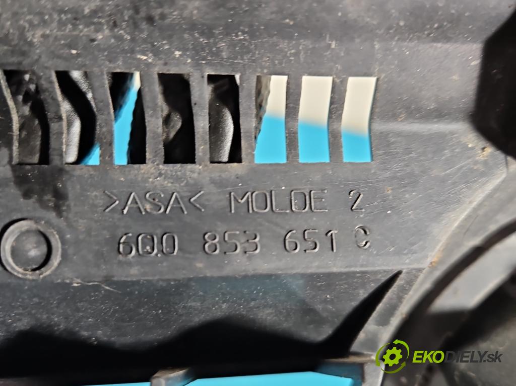 Vw Polo IV 9N 2001-2009 1.4 tdi 75 HP manual 55 kW 1422 cm3 3- miežka 6Q0853651C