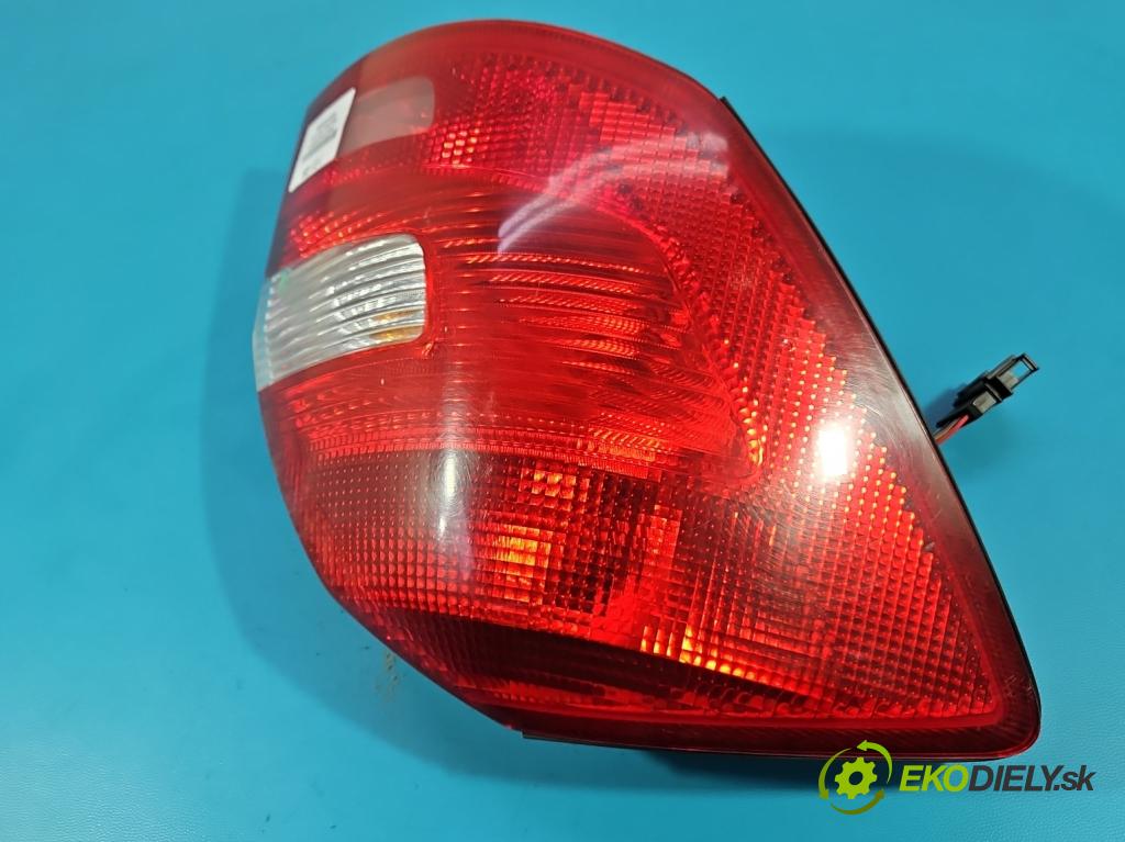 Skoda Fabia II 2007-2014 1.4 16V 86 HP manual 63 kW 1390 cm3 5- svetlo / reflektor zadné ľavé blatník 5J6945095