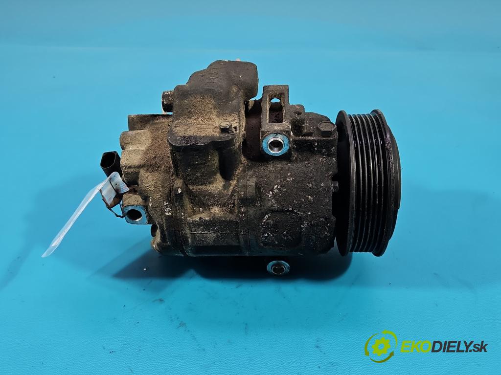 Skoda Fabia II 2007-2014 1.4 16V 86 hp manual 63 kW 1390 cm3 5- Kompresor: klíma 6Q0820808F (Kompresor klimatizace)