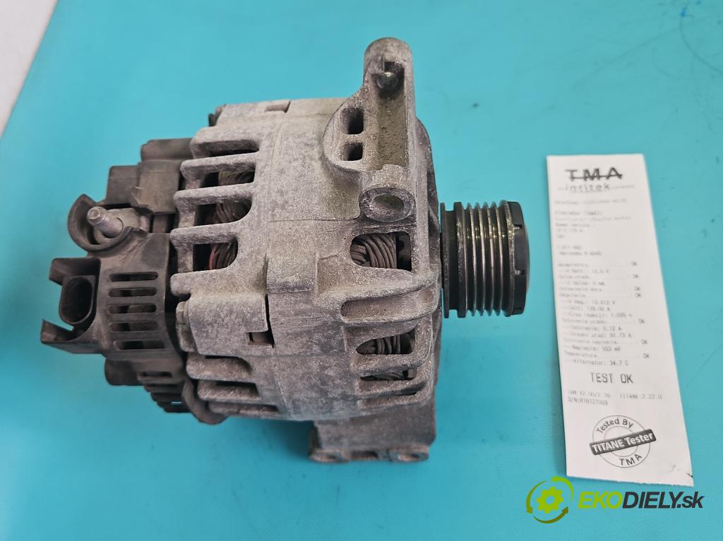 Mercedes B W245 2005-2011 2.0 16v 116 hp manual 85 kW 2034 cm3 5- Alternator A2661541302 (Alternátor)