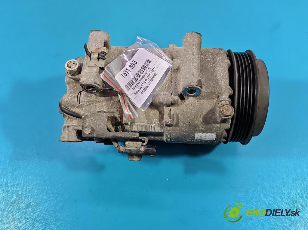 Mercedes B W245 2005-2011 2.0 16v 116 hp manual 85 kW 2034 cm3 5- Kompresor: klíma A0022304711 (Kompresor klimatizace)