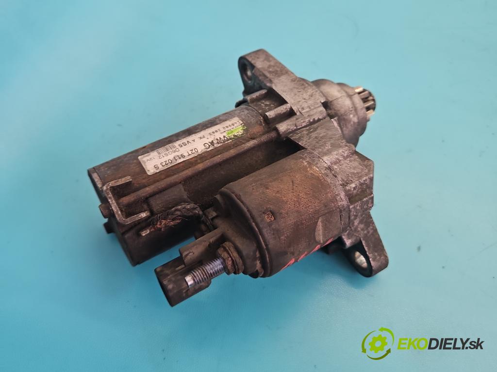 Skoda Fabia II 2007-2014 1.4 16V 86 HP manual 63 kW 1390 cm3 5- štartér 02T911023S (Štartér)