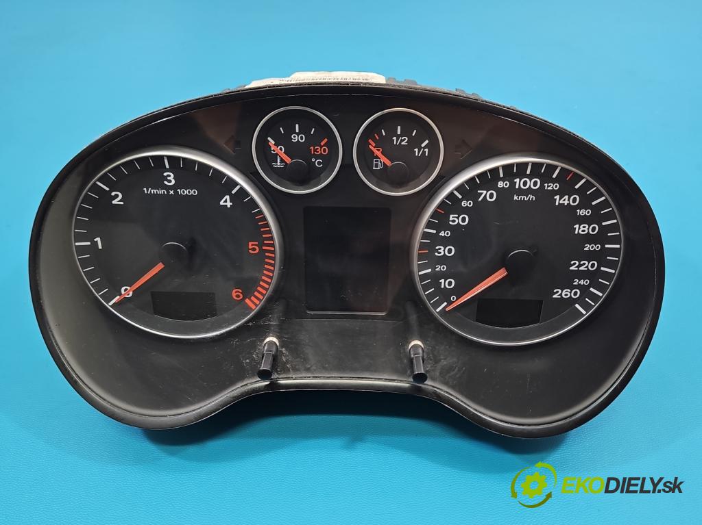 Audi A3 8P 2003-2012 2.0 TDi 140 hp manual 103 kW 1968 cm3 5- Přístrojová deska 8P0920930R (Přístrojová deska)