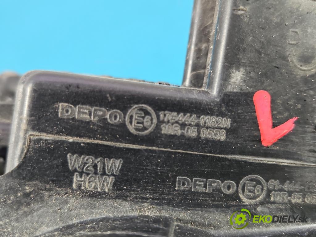Bmw 1 F20 2011-2019 2.0d 184hp manual 135 kW 1995 cm3 5- Reflektor: ľavý  (Kľučka dverí ostatné)