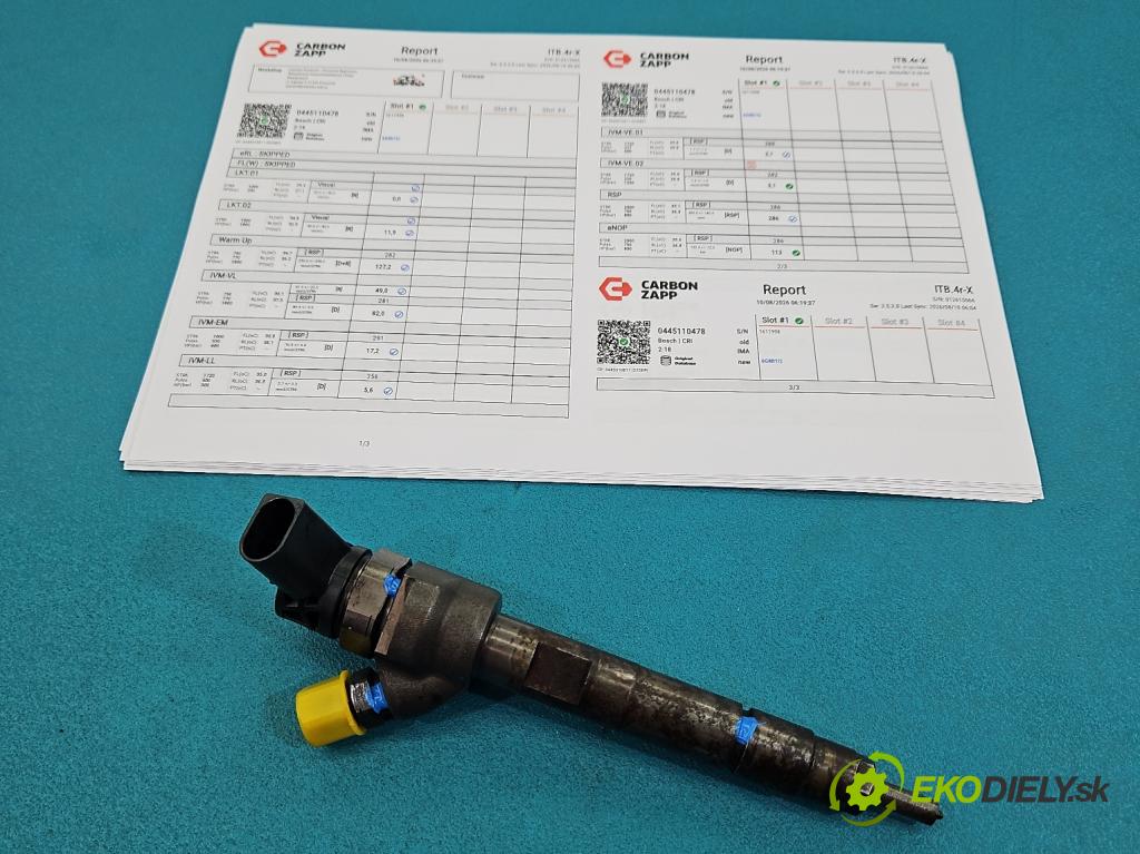 Bmw 1 F20 2011-2019 2.0d 184hp manual 135 kW 1995 cm3 5- vstrek diesel: 0445110478