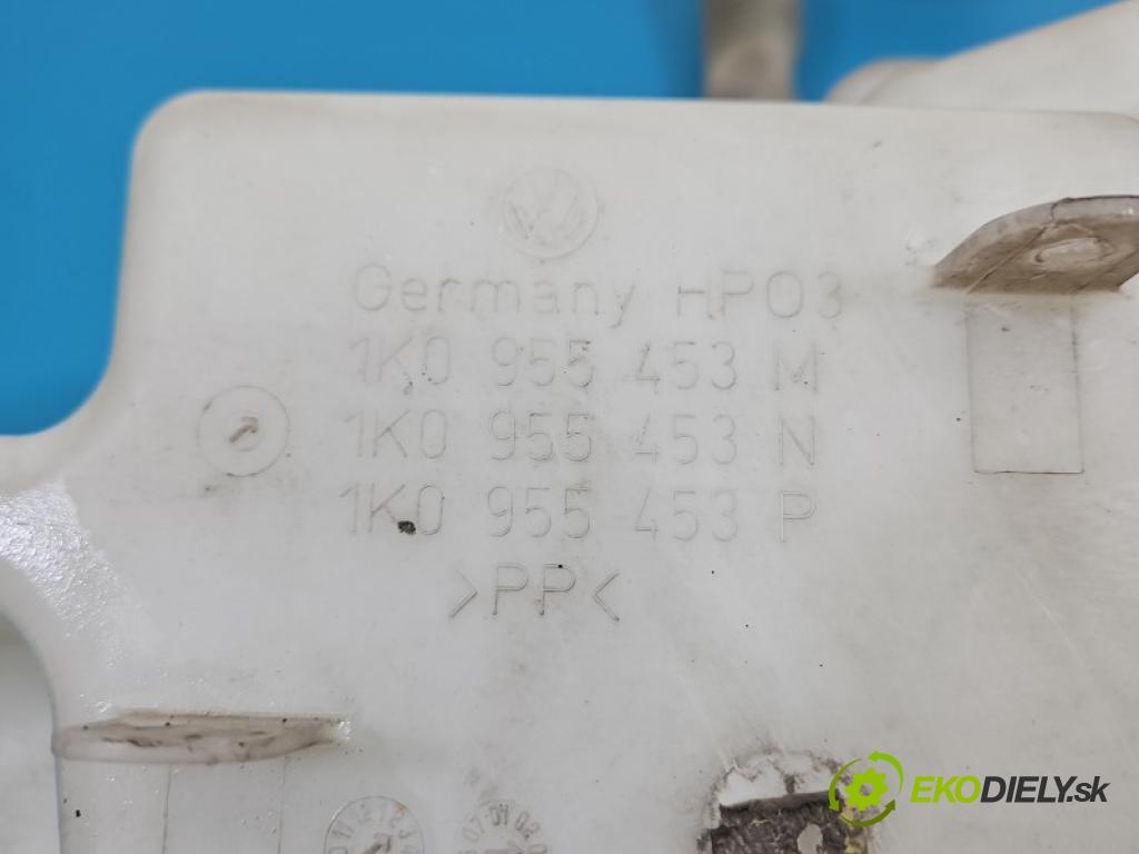 Vw Touran I 2003-2015 1.6 fsi 116 HP manual 85 kW 1598 cm3 5- nádržka tekutina: ostrekovačov 1K0955453M