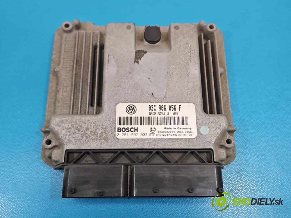 Vw Touran I 2003-2015 1.6 fsi 116 hp manual 85 kW 1598 cm3 5- řídící jednotka motoru 03C906056F