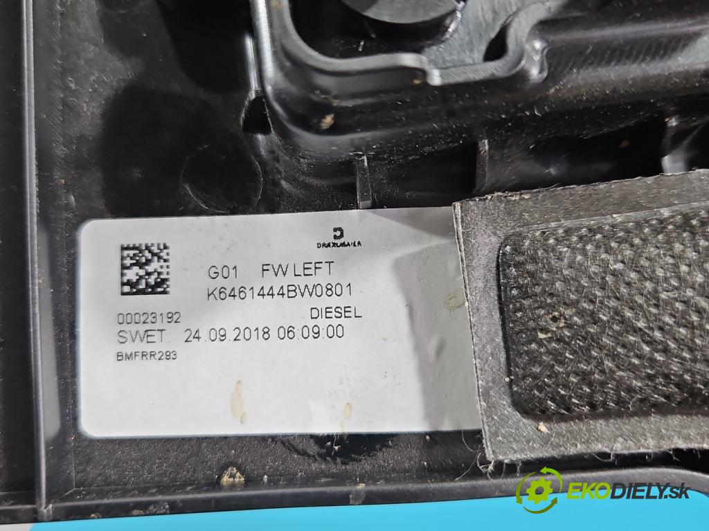 Bmw X3 G01 2017-2024 2.0d 190 hp automatic 140 kW 1995 cm3 5- kryt plastová 6842287-01