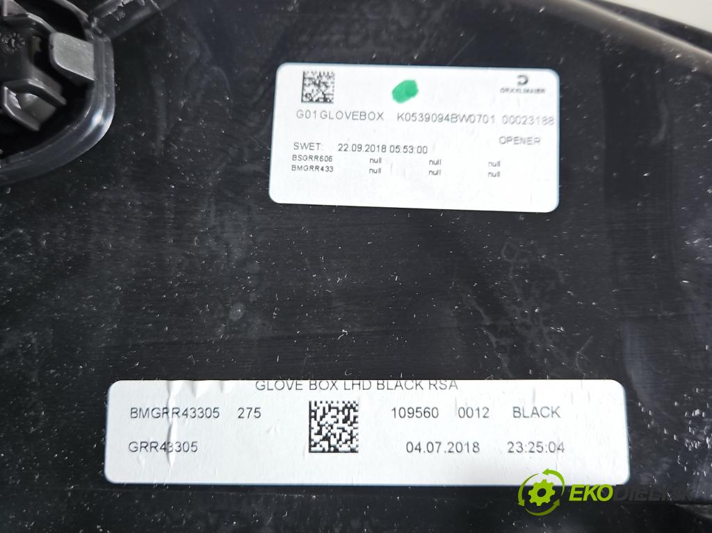 Bmw X3 G01 2017-2024 2.0d 190 HP automatic 140 kW 1995 cm3 5- kastlík 9379219