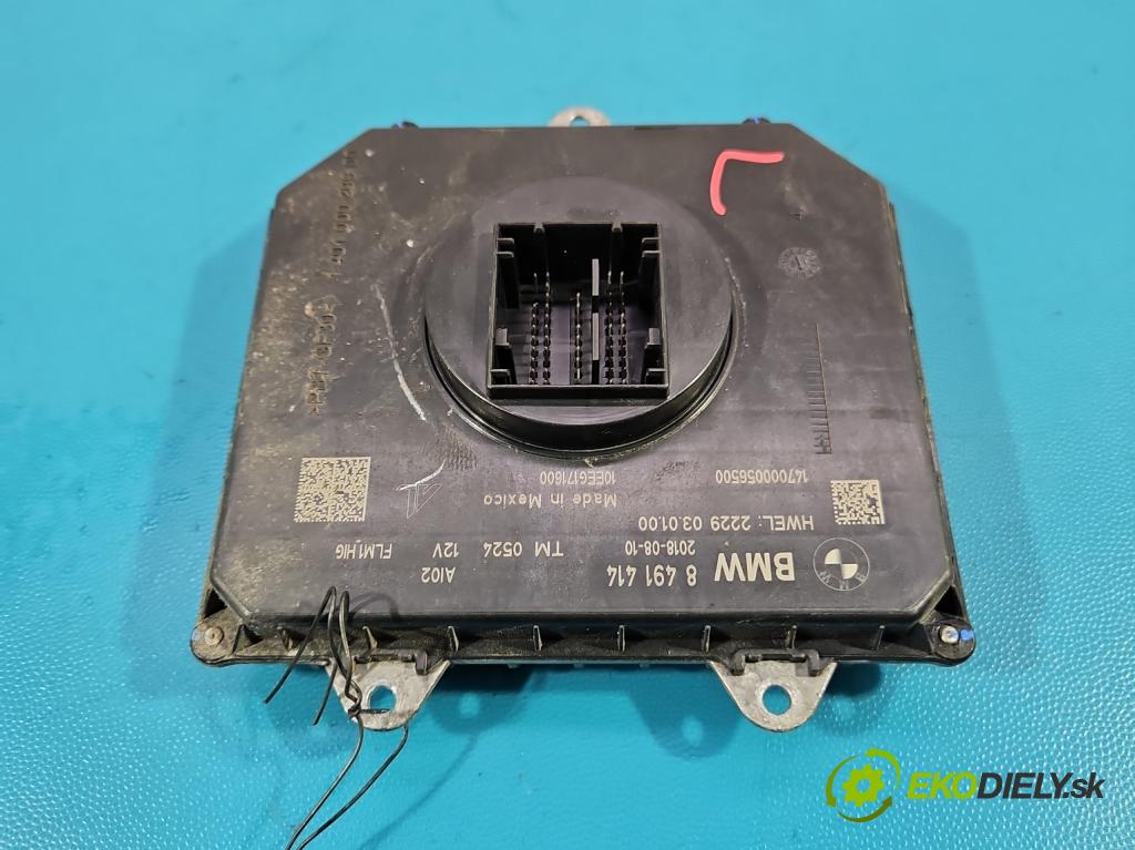 Bmw X3 G01 2017-2024 2.0d 190 HP automatic 140 kW 1995 cm3 5- modul lampy: 8491414