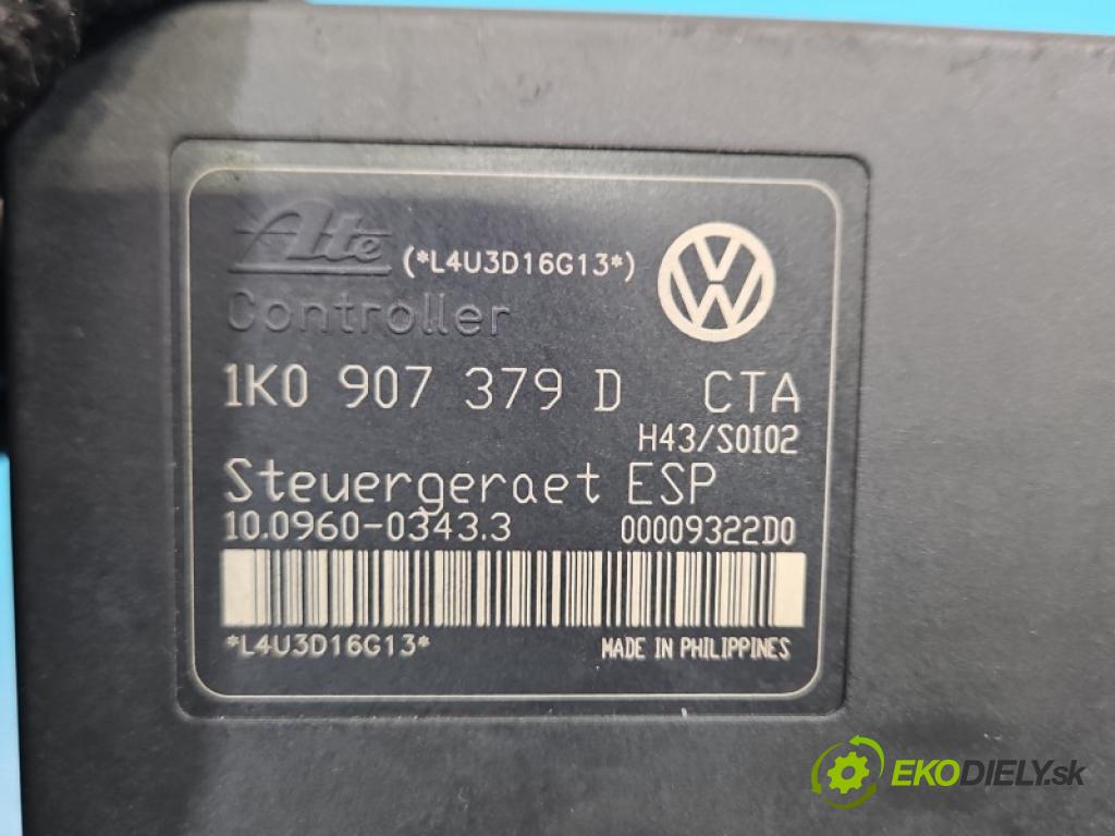 Vw Touran I 2003-2015 1.6 fsi 116 HP manual 85 kW 1598 cm3 5- čerpadlo abs 1K0907379D (Pumpa ABS)