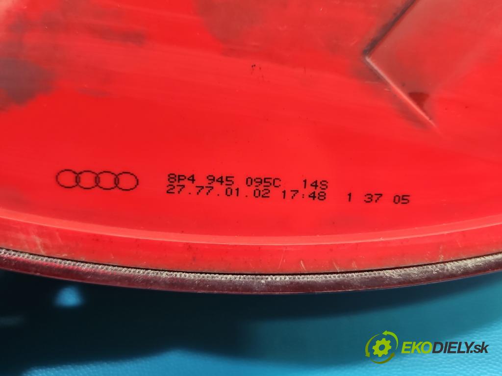 Audi A3 8P 2003-2012 2.0 TDi 140 hp manual 103 kW 1968 cm3 5- světlo zadní levé blatník: 8P4945095C