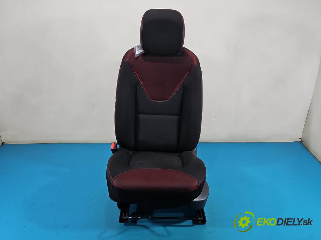 Renault Clio IV 2012-2020 1.5 dci 90 HP manual 66 kW 1461 cm3 5- Sedačka ľavý  (Sedadlo)