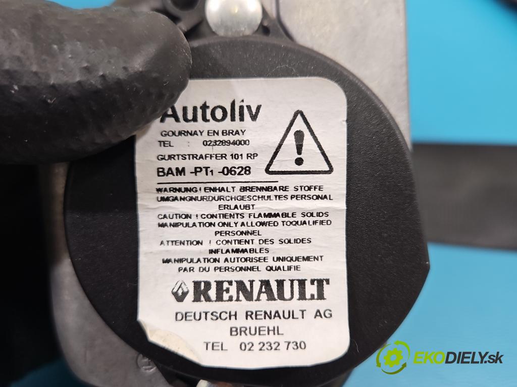 Renault Clio IV 2012-2020 1.5 dci 90 hp manual 66 kW 1461 cm3 5- stěna bezpečnost přední pravý 868840454R