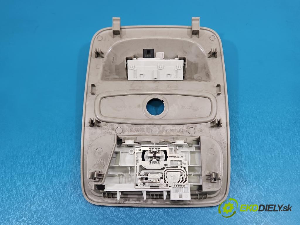 Renault Clio IV 2012-2020 1.5 dci 90 HP manual 66 kW 1461 cm3 5- svetlo / reflektor interiéra 969805401R