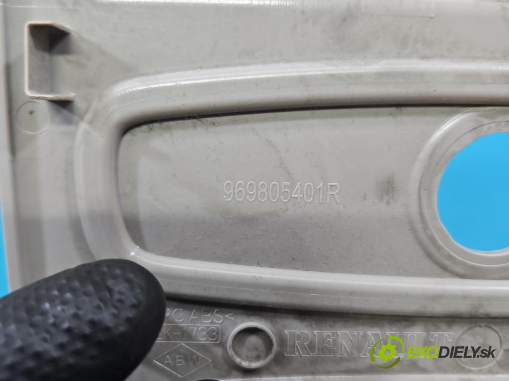 Renault Clio IV 2012-2020 1.5 dci 90 HP manual 66 kW 1461 cm3 5- svetlo / reflektor interiéra 969805401R