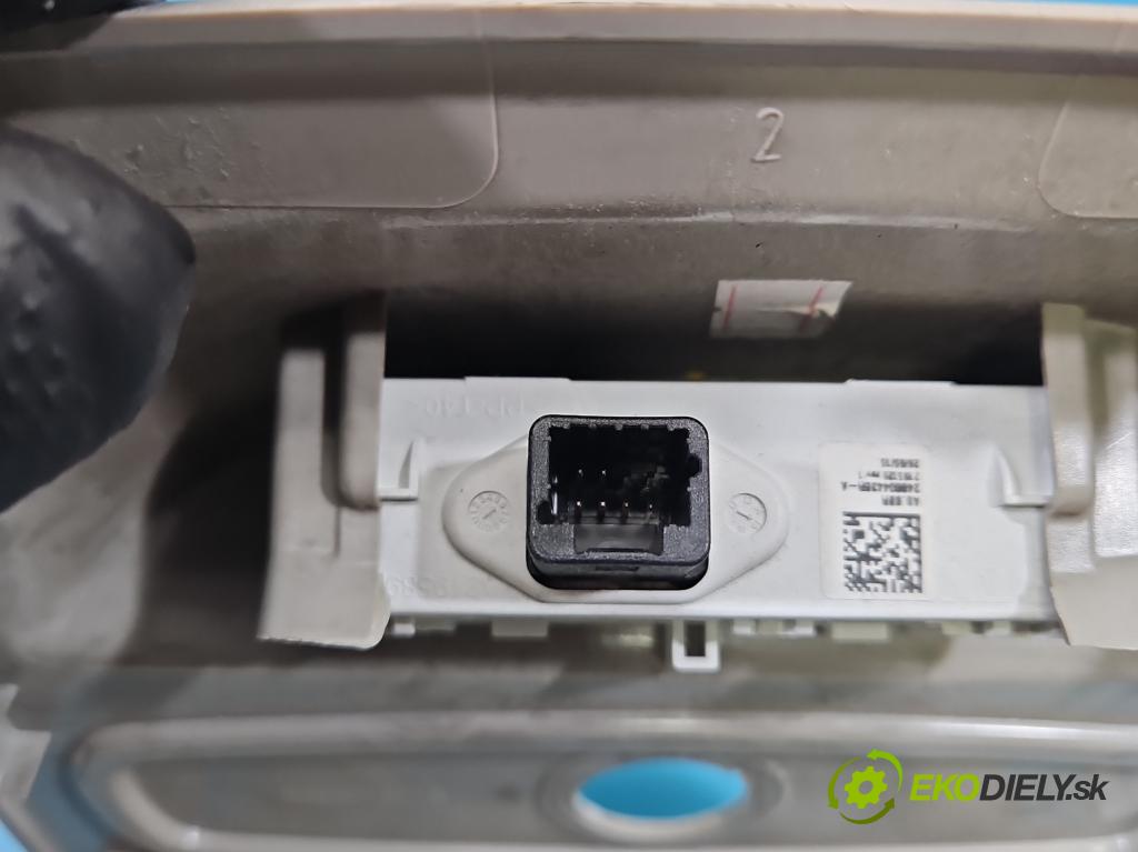 Renault Clio IV 2012-2020 1.5 dci 90 HP manual 66 kW 1461 cm3 5- svetlo / reflektor interiéra 969805401R